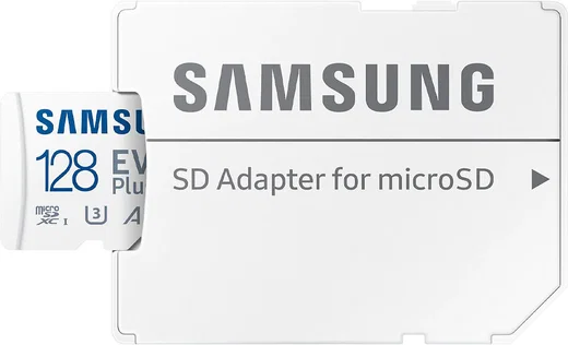 Samsung EVO Plus MicroSDXC Geheugenkaart 130MB/s met Adapter 128GB Wit afbeelding 5