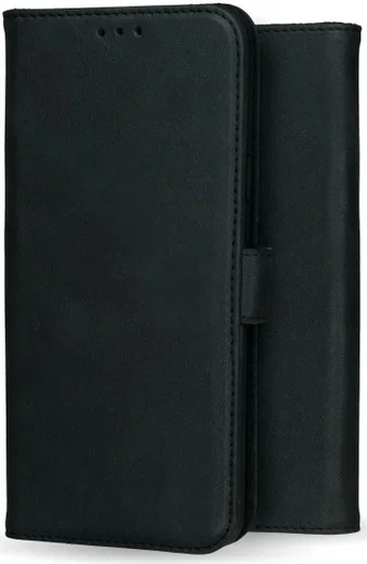 Rosso Deluxe Samsung Galaxy A33 Hoesje Echt Leer Book Case Zwart afbeelding 10