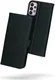 Rosso Deluxe Samsung Galaxy A33 Hoesje Echt Leer Book Case Zwart afbeelding 2