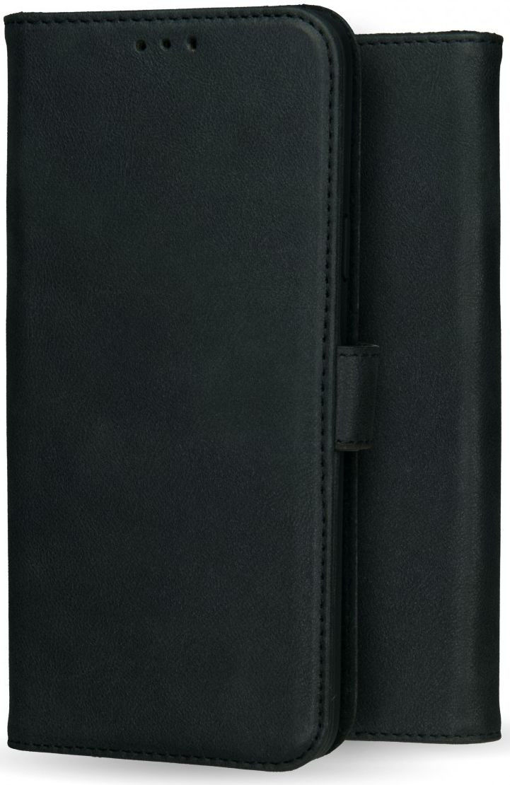 Rosso Deluxe Samsung Galaxy A53 Hoesje Echt Leer Book Case Zwart afbeelding 10