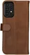 Rosso Deluxe Samsung Galaxy A53 Hoesje Echt Leer Book Case Bruin afbeelding 9