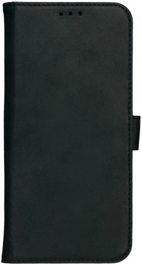 Rosso Deluxe OnePlus 10 Pro Hoesje Echt Leer Book Case Zwart afbeelding 11