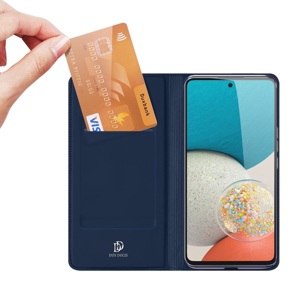 Dux Ducis Skin Pro Samsung Galaxy A53 Hoesje Wallet Book Case Blauw afbeelding 2