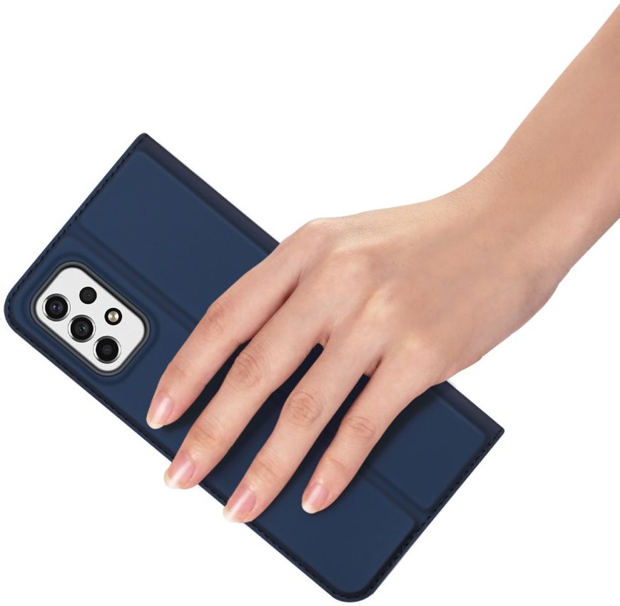 Dux Ducis Skin Pro Samsung Galaxy A53 Hoesje Wallet Book Case Blauw afbeelding 4