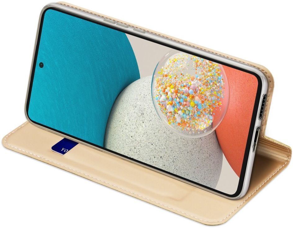 Dux Ducis Skin Pro Samsung Galaxy A53 Hoesje Wallet Book Case Goud afbeelding 8