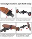 Apple Watch 1-10/SE/Ultra - 49/45/44/42MM - Leren Bandje met Metalen Sluiting afbeelding 10