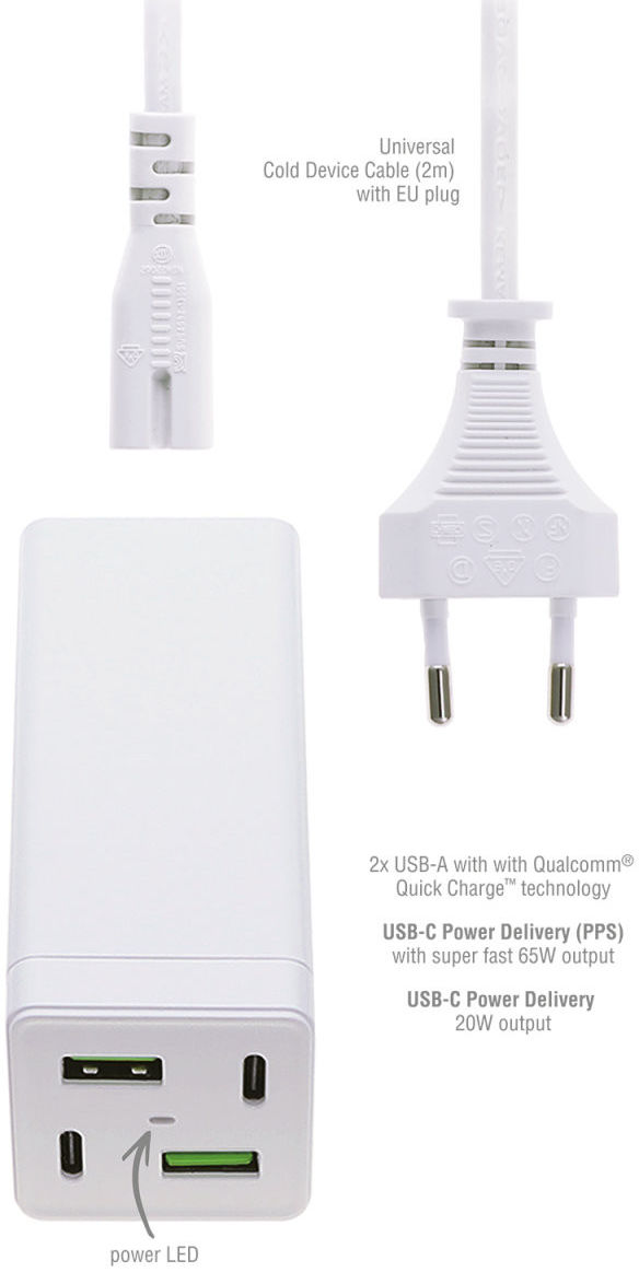 4smarts Oplaadstation 65W Snellader met Quick Charge en Power Delivery afbeelding 6