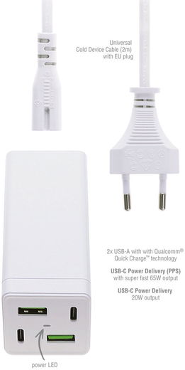 4smarts Oplaadstation 65W Snellader met Quick Charge en Power Delivery afbeelding 6