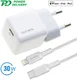 4smarts 30W USB-C Snellader met Apple Lightning Kabel 1.5M MFi Wit afbeelding 17
