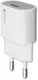 4smarts VoltPlug Compact 5W Thuislader USB-A Adapter 1A Wit afbeelding 1
