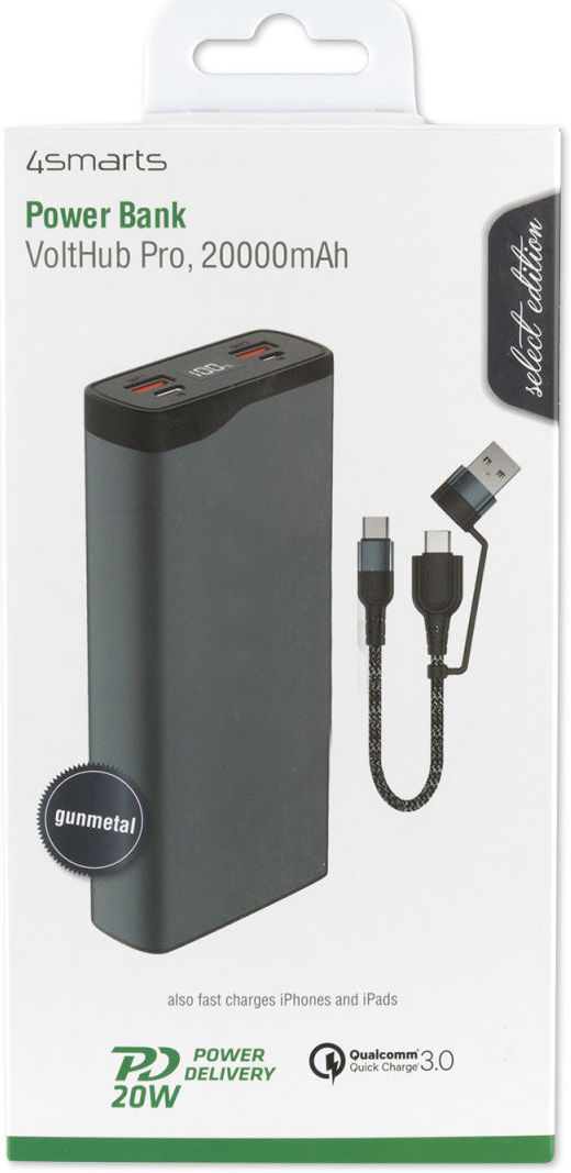 4smarts Fast Charge Powerbank 20.000 mAh 22.5W Quick Charge en PD afbeelding 12