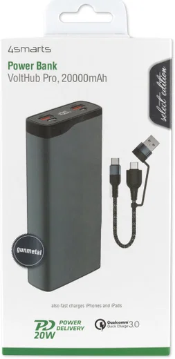 4smarts Fast Charge Powerbank 20.000 mAh 22.5W Quick Charge en PD afbeelding 12
