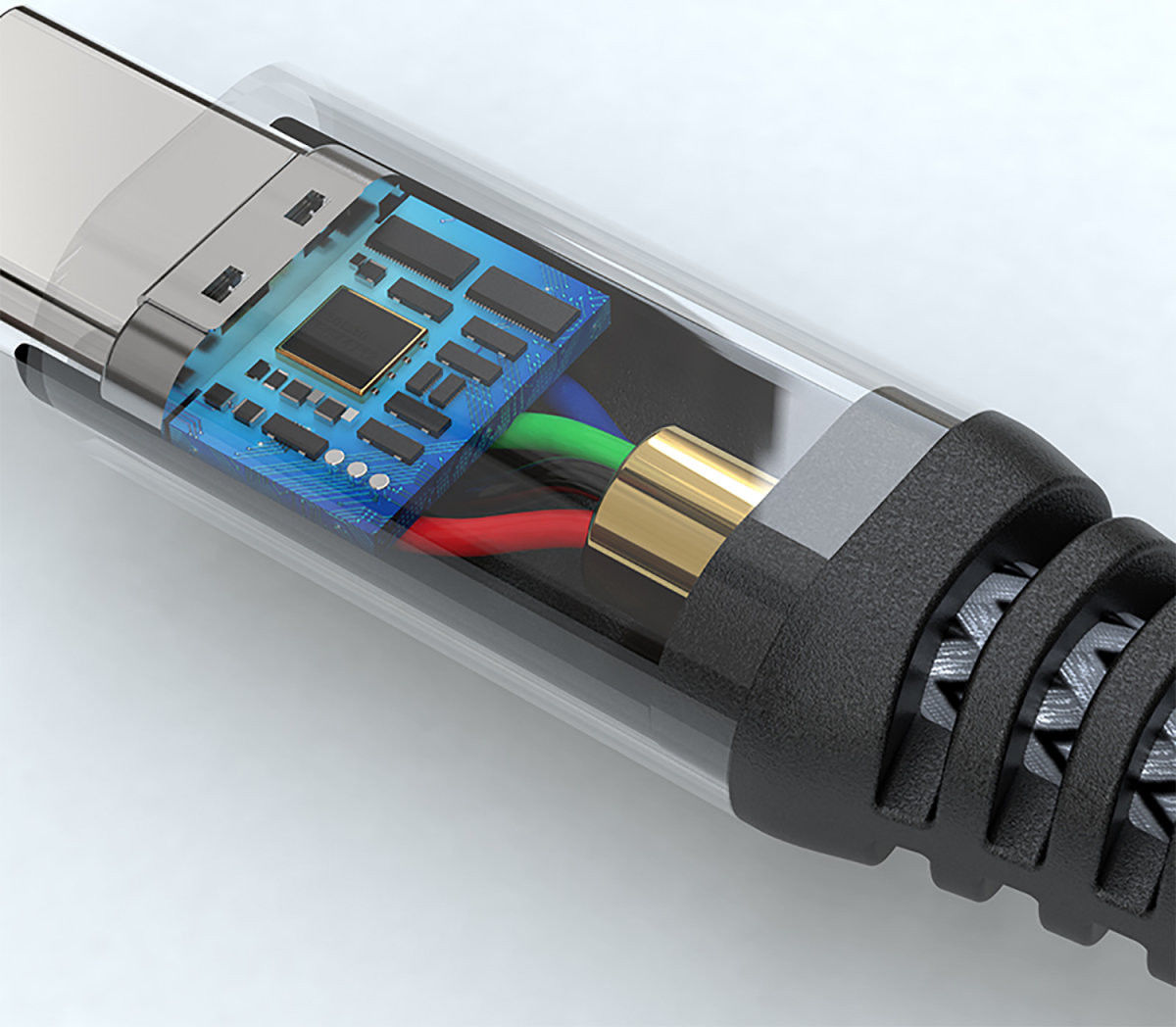 4smarts PremiumCord 100W USB-C naar USB-C Kabel 5A 3M Zwart afbeelding 10