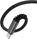 4smarts PremiumCord 100W USB-C naar USB-C Kabel 5A 3M Zwart afbeelding 3