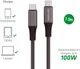 4smarts PremiumCord 100W USB-C naar USB-C Kabel 5A 3M Zwart afbeelding 4