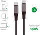 4smarts PremiumCord 100W USB-C naar USB-C Kabel 5A 1.5M Zwart afbeelding 4