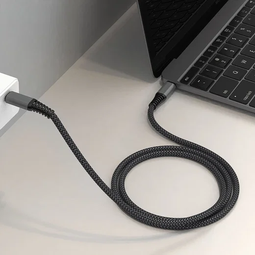 4smarts PremiumCord 100W USB-C naar USB-C Kabel 5A 1.5M Zwart afbeelding 9