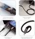 4smarts PremiumCord 100W USB-C naar USB-C Kabel 5A 1.5M Zwart afbeelding 5