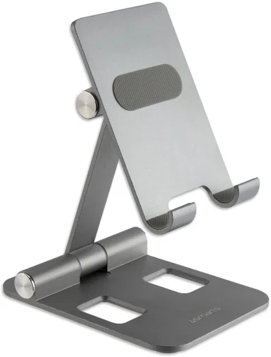 4smarts ErgoFix Universele Bureauhouder Smartphone/Tablet/iPad Grijs afbeelding 3