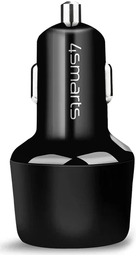 4smarts Fast Charge Auto Snellader 83W met PD en Quick Charge Zwart afbeelding 12