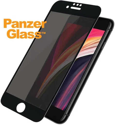 PanzerGlass iPhone 6/7/8/SE 2020/2022 Screen Protector Privacy Glass afbeelding 2