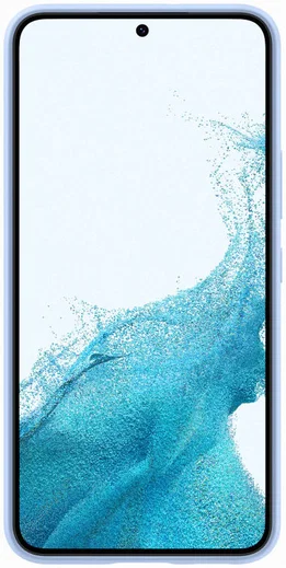 Origineel Samsung Galaxy S22 Hoesje Silicone Cover Blauw afbeelding 2
