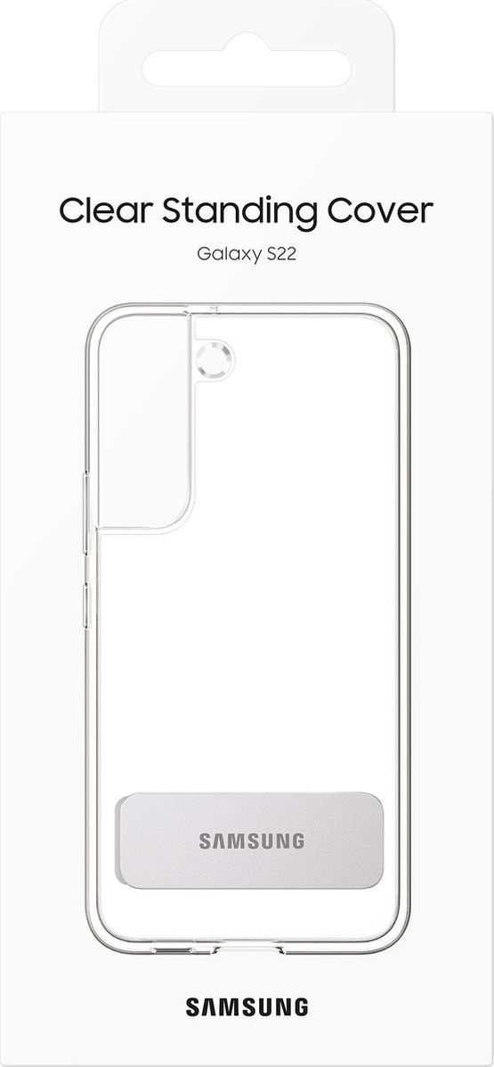 Origineel Samsung Galaxy S22 Hoesje Clear Standing Cover Transparant afbeelding 10