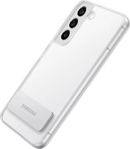 Origineel Samsung Galaxy S22 Hoesje Clear Standing Cover Transparant afbeelding 2