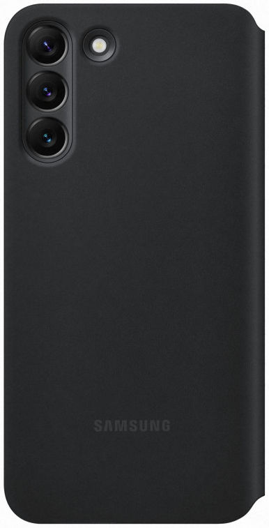 Origineel Samsung S22 Plus Hoesje Smart Clear View Cover Zwart afbeelding 6
