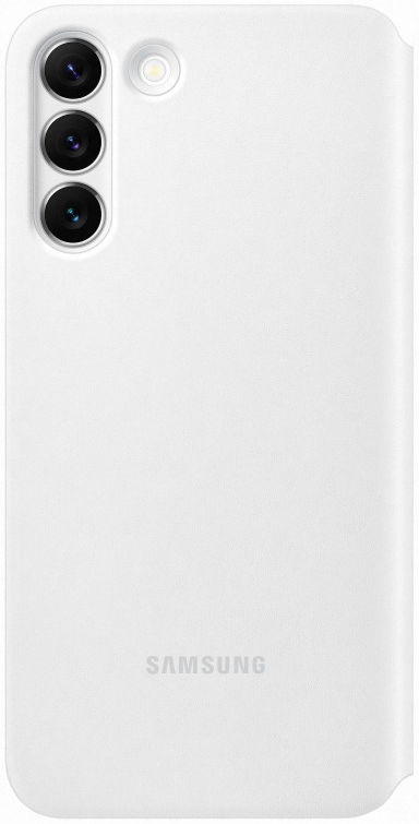 Origineel Samsung S22 Plus Hoesje Smart Clear View Cover Wit afbeelding 5