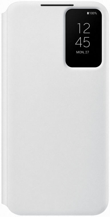 Origineel Samsung S22 Plus Hoesje Smart Clear View Cover Wit afbeelding 1