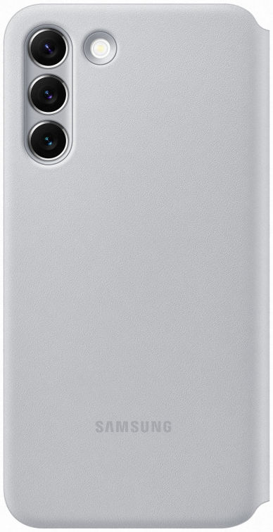 Origineel Samsung Galaxy S22 Plus Hoesje Smart LED View Cover Grijs afbeelding 4
