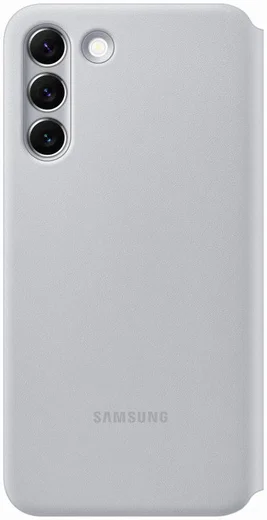 Origineel Samsung Galaxy S22 Plus Hoesje Smart LED View Cover Grijs afbeelding 4