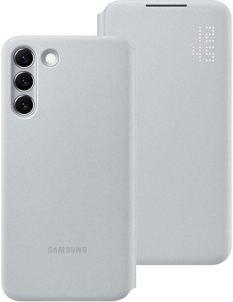 Origineel Samsung Galaxy S22 Plus Hoesje Smart LED View Cover Grijs afbeelding 6