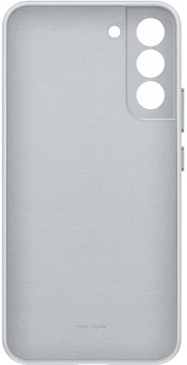 Origineel Samsung Galaxy S22 Plus Hoesje Leather Cover Grijs afbeelding 5