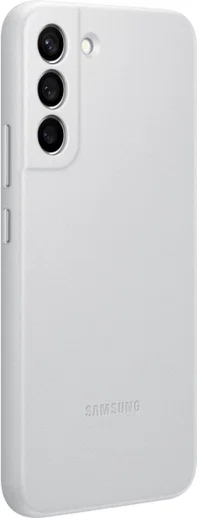 Origineel Samsung Galaxy S22 Plus Hoesje Leather Cover Grijs afbeelding 2