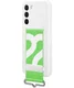 Origineel Samsung Galaxy S22 Plus Hoesje Silicone Cover met Band Wit afbeelding 2