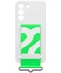 Origineel Samsung Galaxy S22 Plus Hoesje Silicone Cover met Band Wit afbeelding 5