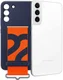 Origineel Samsung Galaxy S22 Plus Hoesje Silicone Cover met Band Blauw afbeelding 5
