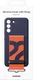 Origineel Samsung Galaxy S22 Plus Hoesje Silicone Cover met Band Blauw afbeelding 6