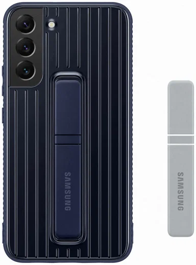 Origineel Samsung S22 Plus Hoesje Protective Standing Cover Blauw afbeelding 9