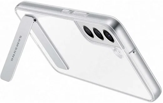 Origineel Samsung Galaxy S22 Plus Hoesje Standing Cover Transparant afbeelding 3