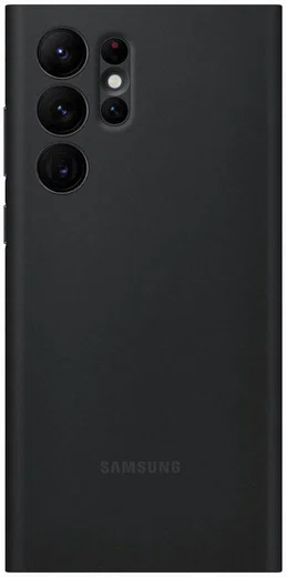 Origineel Samsung S22 Ultra Hoesje Smart Clear View Cover Zwart afbeelding 6