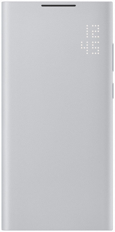 Origineel Samsung Galaxy S22 Ultra Hoesje Smart LED View Cover Grijs afbeelding 1