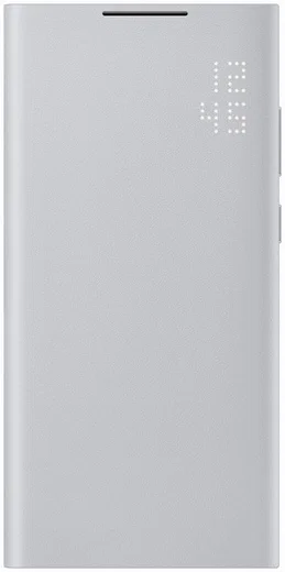 Origineel Samsung Galaxy S22 Ultra Hoesje Smart LED View Cover Grijs afbeelding 1