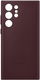 Origineel Samsung Galaxy S22 Ultra Hoesje Silicone Cover Burgundy afbeelding 3