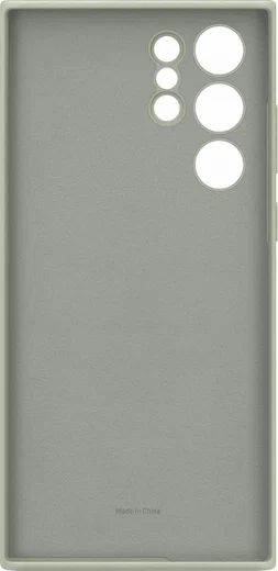 Origineel Samsung Galaxy S22 Ultra Hoesje Silicone Cover Groen afbeelding 4