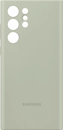 Origineel Samsung Galaxy S22 Ultra Hoesje Silicone Cover Groen afbeelding 3