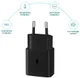 Originele Samsung 15W Power Adapter met USB-C Kabel 1 Meter 3A Zwart afbeelding 4