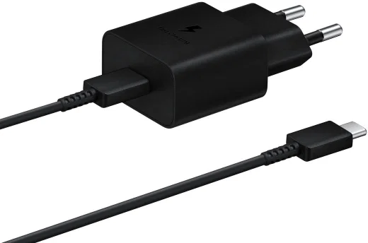 Originele Samsung 15W Power Adapter met USB-C Kabel 1 Meter 3A Zwart afbeelding 1